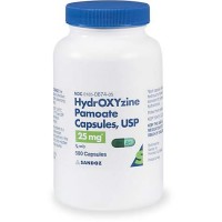 Hydroxyzine Pamoate 25 mg Capsules, 60 Count